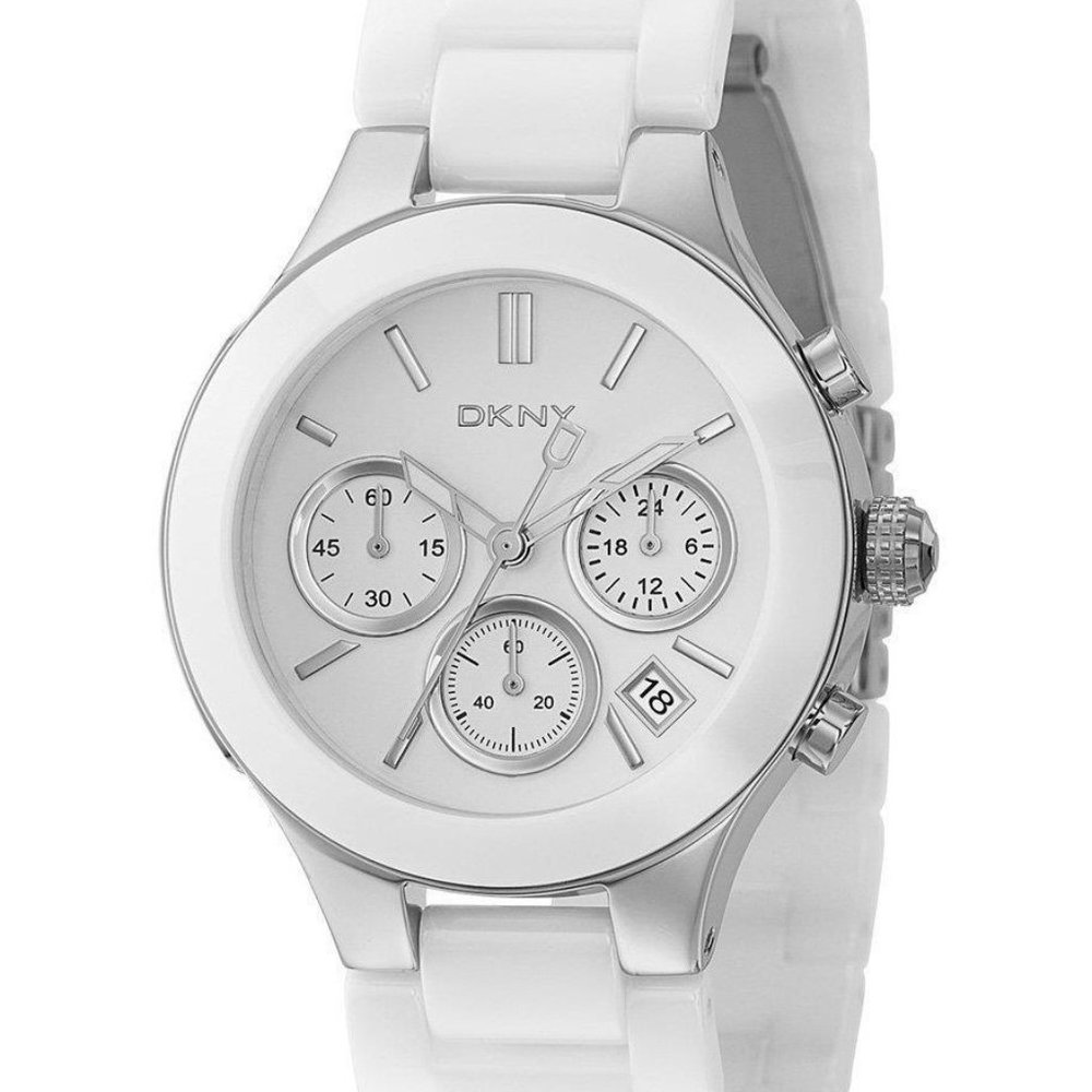 DKNY White Ceramic Watch